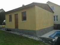 Renovace garáže - Velké Popovice