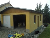 Renovace garáže - Velké Popovice