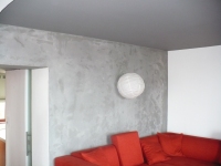Stěna - imitace betonu